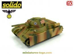 Le char russe T34/76 allemand en miniature de Solido au 1/50e