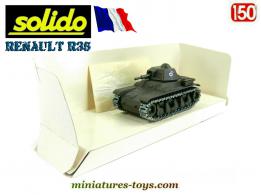 Le char français Renault R35 de 1940 en miniature par Solido au 1/50e