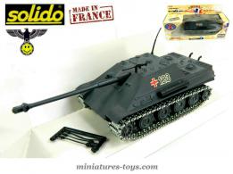 Le char allemand Jagdpanther Ausf G en miniature de Solido au 1/50e