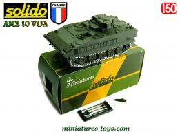 Un AMX 10 VOA d'Observation d'Artillerie miniature par Solido au 1/50e