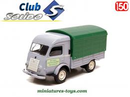 Le camion Renault Goélette 1957 bâché miniature du club Solido au 1/50e