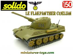 Le char allemand Flakpanther Coelian miniature de Solido au 1/50e