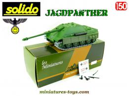 Le char allemand Jagdpanther miniature par Solido au 1/50e