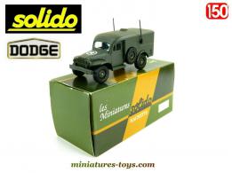 Le Dodge militaire WC 54 4x4 Signal Corps miniature de Solido au 1/50e