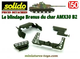 Le blindage Brenus du char AMX 30 B2 miniature de Solido Verem au 1/50e