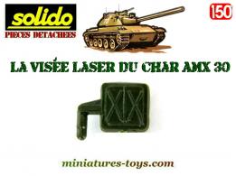 La visée laser ou phare infrarouge du char AMX30 B1 miniature Solido au 1/50e