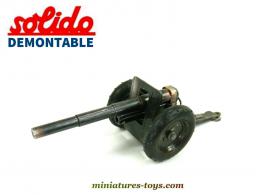 Le canon sur roues en miniature de Solido transformables