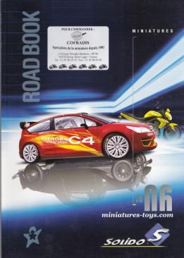 Le catalogue grand format des miniatures Solido de 2006