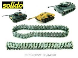 tigre, panther SOLIDO 1 X chenille large NEUVE pour char JAGDPANTHER militaire 