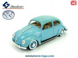 La Coccinelle Volkswagen berline 1200 split en miniature de Solido au 1/43e
