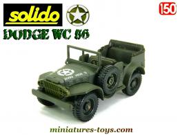 Le Dodge WC 56 Command car Libération of France en miniature Solido au 1/50e
