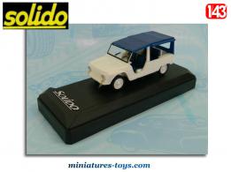 La Citroën Méhari Azur en miniature du club Solido au 1/43e