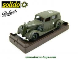 La voiture Packard Six HQ Etat Major militaire en miniature de Solido au 1/43e