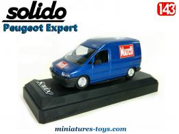Le Peugeot Expert Paris Match miniature Solido au 1/43e