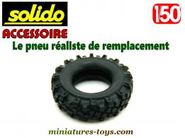 Le gros pneu réaliste adaptable pour miniatures militaires Solido au 1/50e