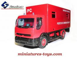 Le Renault Premium PC mobile pompiers en miniature de Solido au 1/55e 