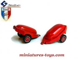 Deux remorques motopompes Guinard pompiers en miniatures de Solido au 1/50e