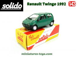 La Renault Twingo de 1992 en miniature par Solido au 1/43e