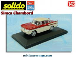 La Simca Chambord de 1958 en miniature par Solido au 1/43e