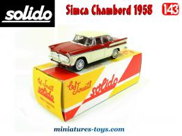 La Simca Chambord de 1958 en miniature par Solido au 1/43e