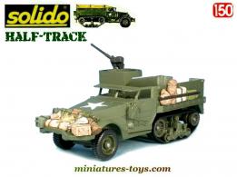 Le kit d'accessoires pour l'Half-track US miniature de Solido Verem au 1/50e