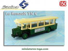 Le Renault TN 6 autobus parisien en miniature de Solido au 1/50e