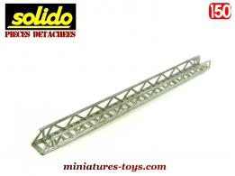La grande échelle supérieur de pompiers miniature Solido Verem au 1/50e