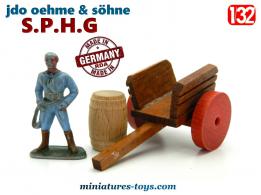 Le chariot bois western en miniature par SPHG JDO OEHME und Söhne au 1/32e