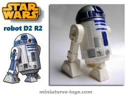 Le robot articulé D2 R2 de la guerre des étoiles par Mac Donald's