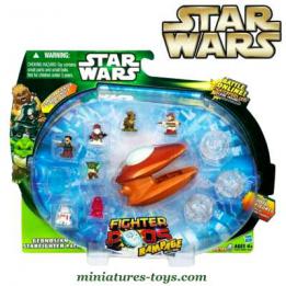 Un ensemble Star Wars Fighter pods Geonosian Starfighter