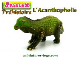 Un Acanthopholis préhistorique en miniature plastique par Starlux Préhistoire