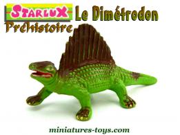Le Dimétrodon préhistorique en miniature plastique par Starlux Préhistoire