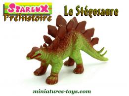 Le Stégosaure préhistorique en miniature plastique par Starlux Préhistoire