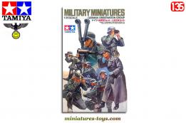 Un groupe d'observation de la wehrmacht en figurines par Tamiya au 1/35e