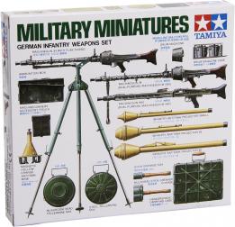 Les armes allemandes de la seconde guerre en kits par Tamiya au 1/35e