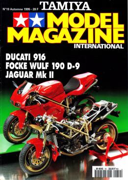 La revue Tamiya Model Magazine n°19 paru en Automne 1995