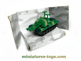 Le char jouet M60 bitube anti aérien vert en miniature de la marque Tank