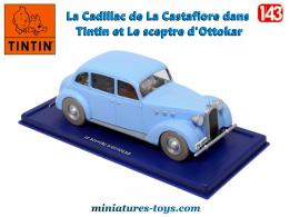 La Cadillac de La Castafiore dans Tintin et Le sceptre d'Ottokar miniature au 1/43