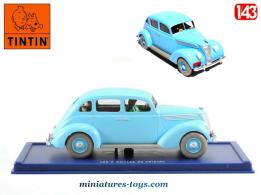 La Ford V8 Taxi de Tintin et Les 7 boules de cristal en miniature au 1/43e