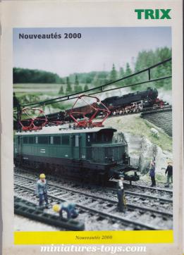 Le catalogue Trix 2000 de trains électriques miniatures
