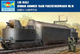 Le train blindé allemand PanzerTriebwagen Nr 16 par Trumpeter au 1/35e