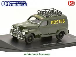 La Peugeot 203 fourgonnette Postes miniature par Universal Hobbies au 1/43e