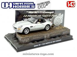 La BMW Z8 de James Bond en miniature Universal Hobbies au 1/43e