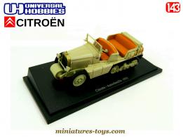 L'autochenille Citroën C4F de 1931 en miniature Universal Hobbies au 1/43e