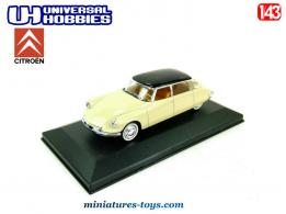 La DS 19 Citroën modèle 1956 en miniature d'Universal Hobbies au 1/43e