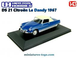 Le coupé DS 21 Citroën Le Dandy 1967 miniature par Universal Hobbies au 1/43e