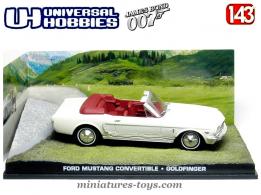 La Ford Mustang de James Bond en miniature par Universal Hobbies au 1/43e