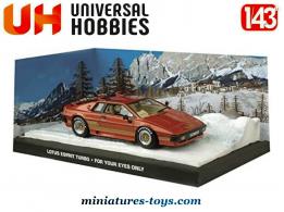 La Lotus Esprit Turbo de James Bond en miniature Universal Hobbies au 1/43e