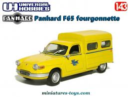 La fourgonnette Panhard F65 la Poste en miniature Universal Hobbies au 1/43e