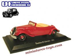 La Traction avant Citroën cabriolet 22 miniature d'Universal Hobbies au 1/43e 